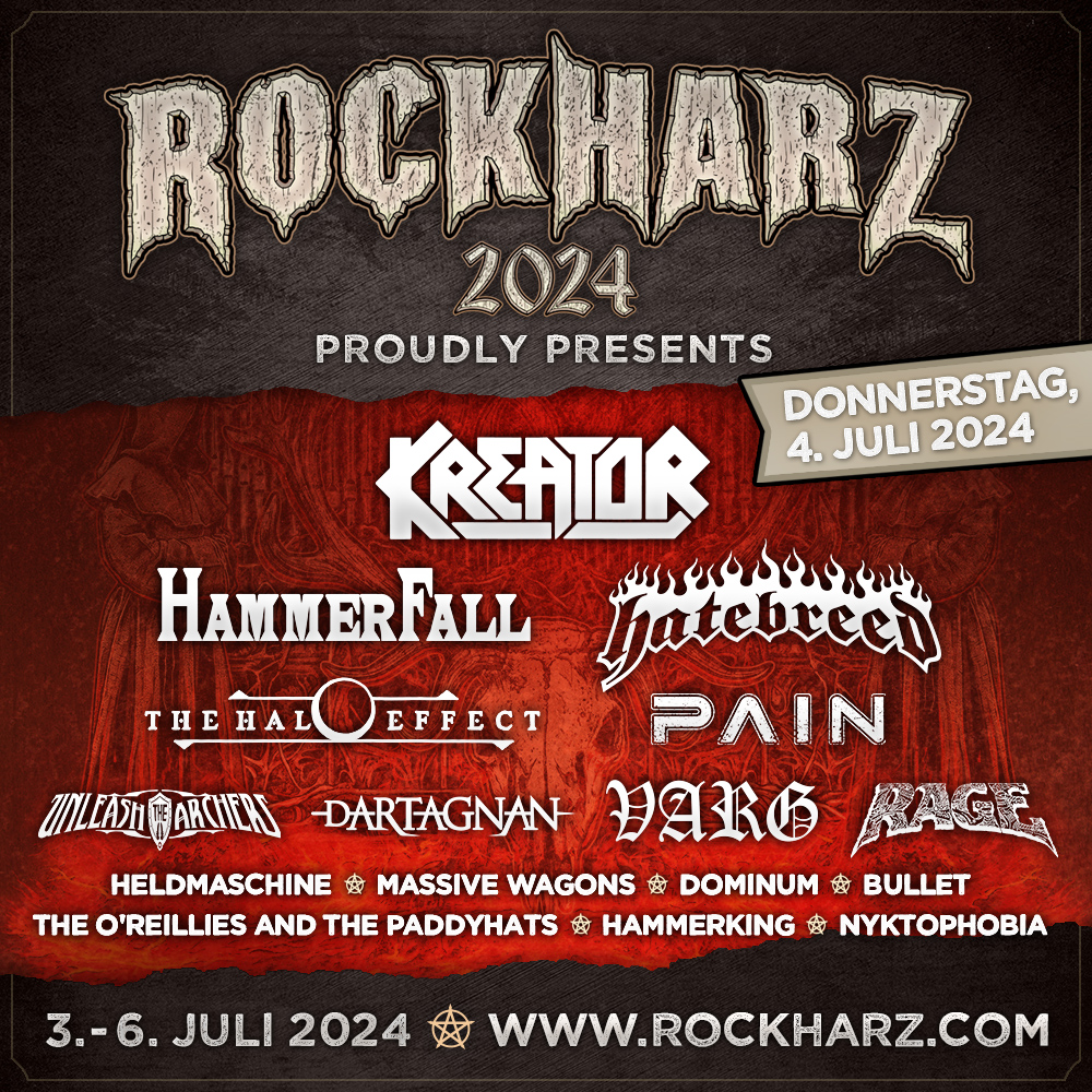 ROCKHARZ 2024 - Tagesticket Donnerstag (E-Ticket)