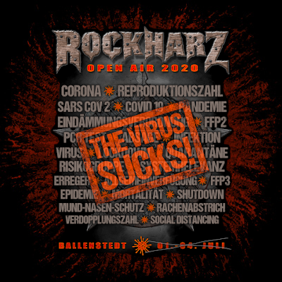 ROCKHARZ CORONA 2020 Shirt-S