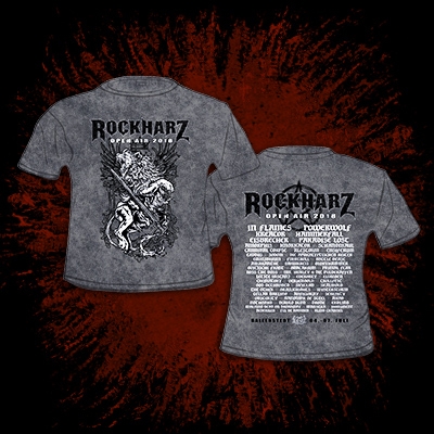 Lion & Sword Batik T-Shirt-Damen-S