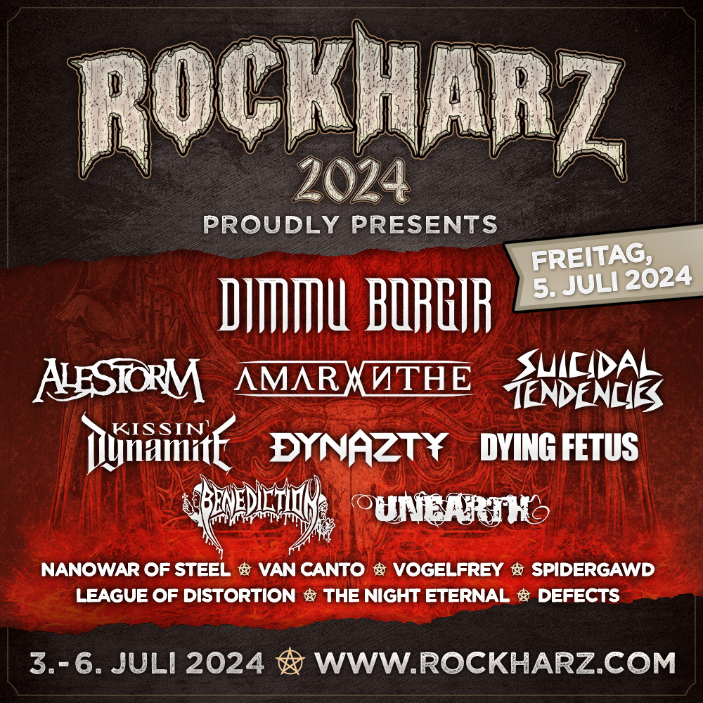 ROCKHARZ 2024 - Tagesticket Freitag (E-Ticket)