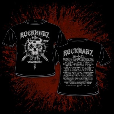 ROCKHARZ 2022 WOODEN SKULL-4XL